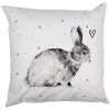Clayre & Eef BSL23 Copricuscino Bianco 45x45 cm Cosy Home