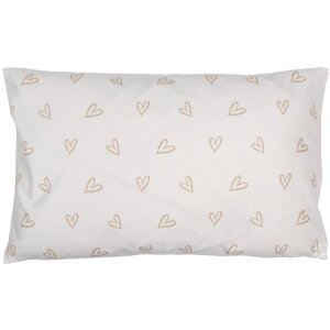 Clayre & Eef BSLC36 Copricuscino Bianco Marrone 30x50...