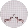 Clayre & Eef DHL85 Tovaglietta Beige Ø 33x1 cm - Design elegante
