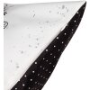 Clayre & Eef DR23 Copricuscino Bianco Nero 45x45 cm