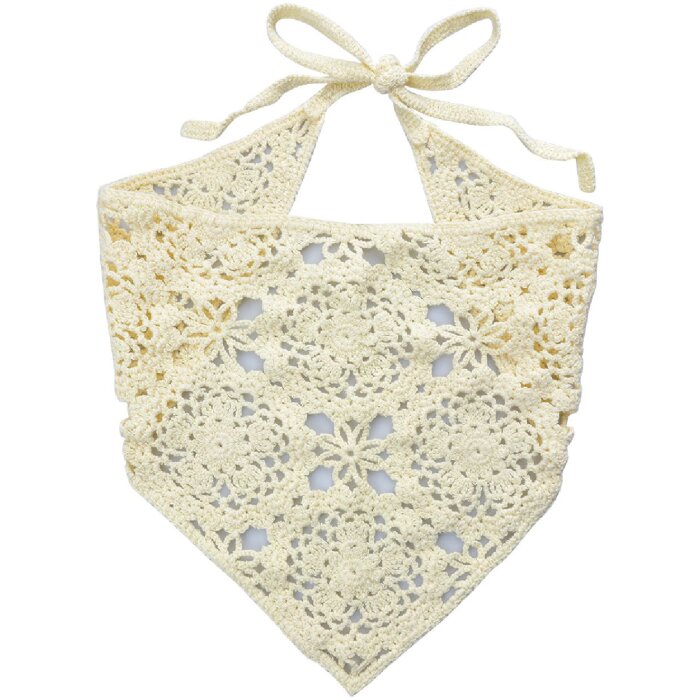 Juleeze JZCBA0004 Bandana per bambini Beige 55 cm - Stile elegante e accogliente per bambini