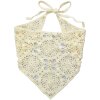 Juleeze JZCBA0004 Bandana per bambini Beige 55 cm - Stile elegante e accogliente per bambini