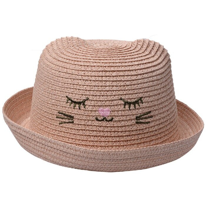 Juleeze JZCHA0013P Cappello per bambini con motivo a gatto rosa taglia unica