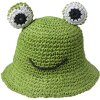 Juleeze JZCHA0018 Cappello da sole per bambini verde con disegno di rana 52 cm