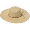 Juleeze JZHA0103 Cappello da sole Beige con fiocco Taglia unica