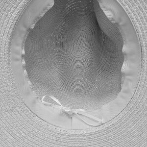 Juleeze JZHA0111 Cappello di paglia da donna Beige Fiocco...