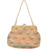Juleeze JZWA0190 frizione con paillettes rosa pastello oro 8cm