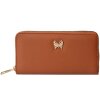Juleeze JZWA0193CH Portafoglio Farfalla Marrone 19x10cm