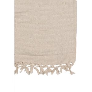 Clayre & Eef KT060.133 Coperta a quadri Beige 125x150 cm