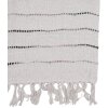 Clayre & Eef KT060.138 Coperta a quadri Beige Nero 125x150cm