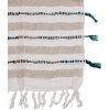 Clayre & Eef KT060.139 Plaid fantasia Beige 125x150cm