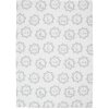 Clayre & Eef LGC42 Asciugamano da cucina con motivo Paisley Bianco/Grigio 50x70cm