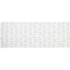 Clayre & Eef LGC64 Runner da tavola motivo fattoria bianco grigio 50x140cm