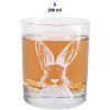 Clayre & Eef RAEGL0005 Bicchiere trasparente 300ml Ø7x9cm