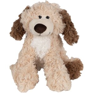 Clayre & Eef TW0590S Peluche per cani Beige Marrone 18cm