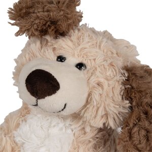 Clayre & Eef TW0590S Peluche per cani Beige Marrone 18cm