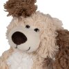 Clayre & Eef TW0590S Peluche per cani Beige Marrone 18cm