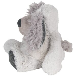 Clayre & Eef TW0592 Peluche per cani 18x22x32 cm Grigio