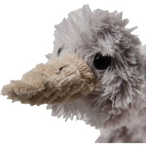 Clayre & Eef TW0594 Anatra giocattolo 39x15x10cm peluche grigio