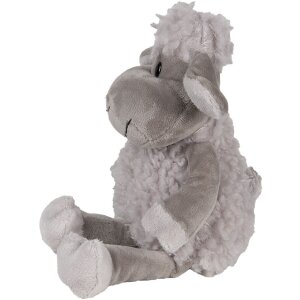 Clayre & Eef TW0595CH Peluche pecora grigio 10x15x19cm
