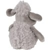 Clayre & Eef TW0595CH Peluche pecora grigio 10x15x19cm