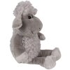 Clayre & Eef TW0595CH Peluche pecora grigio 10x15x19cm