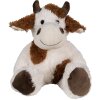 Clayre & Eef TW0597M Peluche mucca bianco marrone 24cm