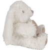 Clayre & Eef TW0600 Coniglio di Peluche Beige Cuore 11x14x14cm