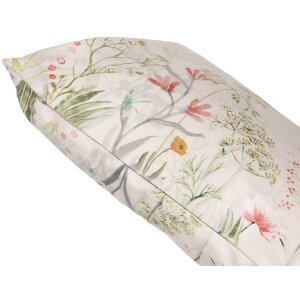Clayre & Eef WFF36 Copricuscino Botanic Beige Green 30x50cm