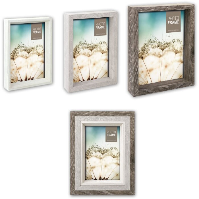 Set di cornici in legno ZEP Trilogy 10x15/13x18/15x20 cm