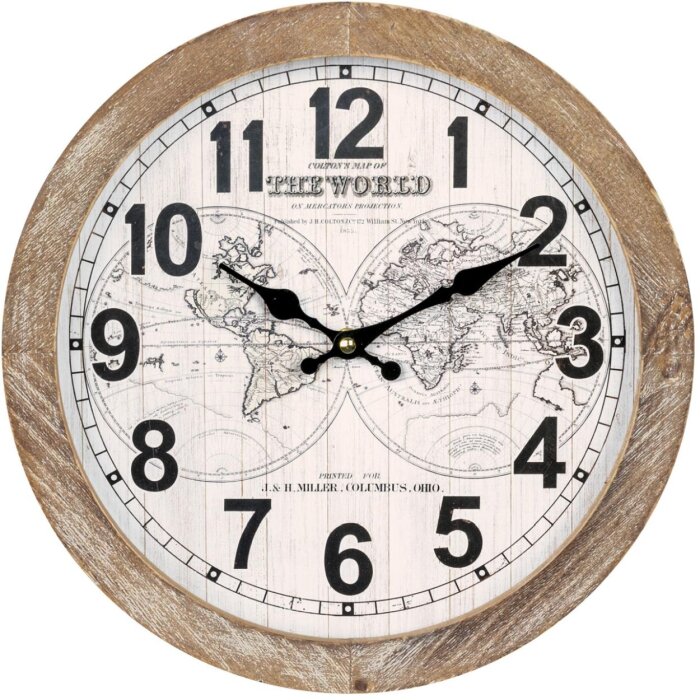 Orologio da parete ZEP Yvonne Ø30x6,5 cm