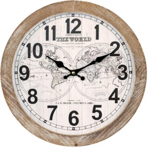 Orologio da parete ZEP Yvonne Ø30x6,5 cm