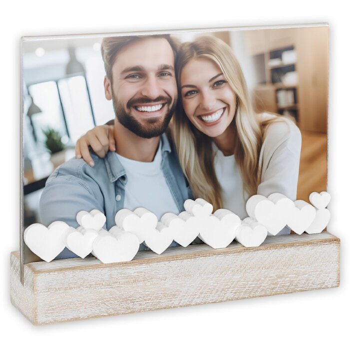 ZEP Cornice acrilica Serena formato paesaggio 10x15 cm legno