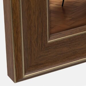Cornice ZEP Venezia 13x18 cm marrone bordo oro