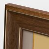 Cornice ZEP Venezia 13x18 cm marrone bordo oro