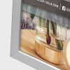 Cornice in alluminio ZEP John 30x40 cm argento