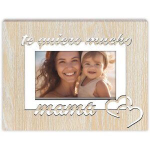 ZEP Portafoto in legno Estella 10x15 cm "te quiero...