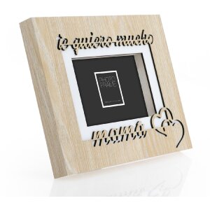 ZEP Portafoto in legno Estella 10x15 cm "te quiero mucho mama"