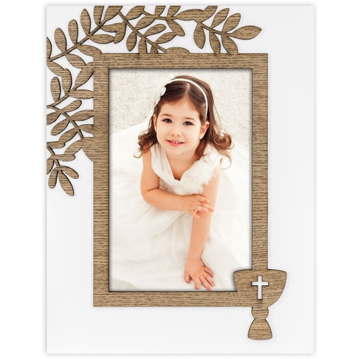 ZEP portafoto in legno Michela foto comunione 10x15 cm