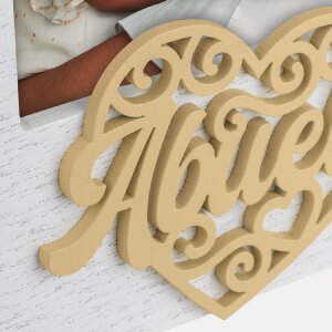 Cornice per ritratto in legno ZEP Aida "Abuela" 10x15 cm Spagnolo