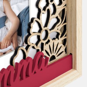 ZEP Cornice in legno Chloe Mamma 10x15 cm italiano