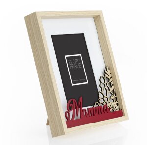 ZEP Cornice in legno Chloe Mamma 10x15 cm italiano