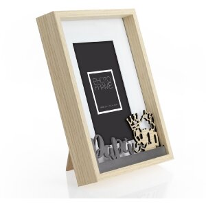 ZEP Cornice in legno Danilo 10x15 cm naturale