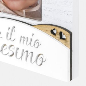 ZEP Cornici in legno Battesimo 13x18 cm Italiano