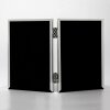 Cornice doppia in metallo ZEP 120DS01 argento lucido 2 foto 7x10 cm