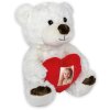 ZEP Orsetto con cornice a cuore bianco 3 5x4 5 cm 16x13x23 cm