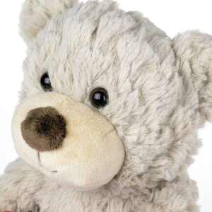 Cornice cuore di orsacchiotto crema 3,5x4,5 cm 23 cm di altezza peluche regalo