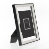 Portafoto ZEP MDF Roma bianco 15x20 cm con passe-partout 10x15 cm