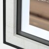 Portafoto ZEP MDF Roma bianco 18x24 cm con passe-partout 13x18 cm