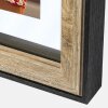 Portafoto ZEP MDF Roma crema 20x30 cm con passe-partout 15x20 cm